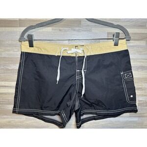 Woman's Pittsburgh Penguins Swim Shorts Size Small GIII #L